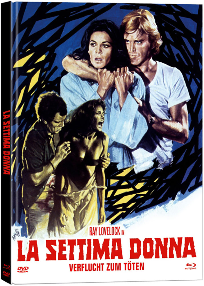 LA SETTIMA DONNA - VERFLUCHT ZUM TÖTEN (Blu-Ray+DVD) - Cover A - Mediabook - Limited 500 Edition