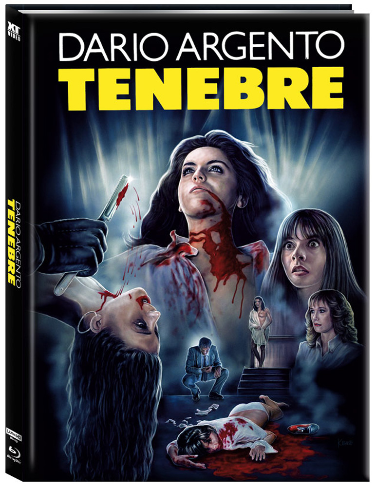 TENEBRE (4K UHD+Blu-Ray+DVD) - Cover B - Mediabook - Limited Edition - Uncut TENEBRE (4K UHD+Blu-Ray+DVD) - Cover B - Mediabook - Limited Edition - Uncut