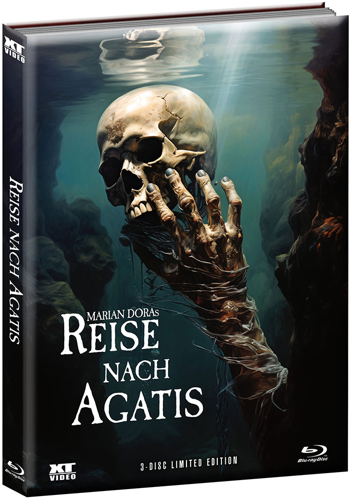 REISE NACH AGATIS (Blu-Ray+2DVDs) - Cover 2 - Mediabook (Wattiert) - Limited 500 Edition - Uncut