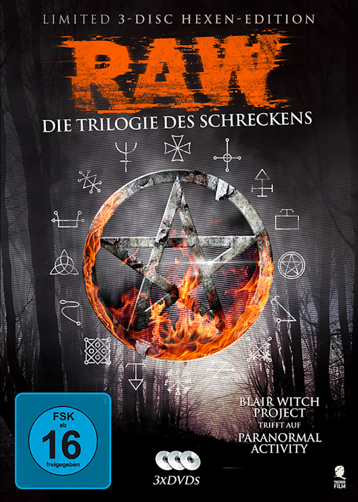 RAW 1-3 - DIE TRILOGIE DES SCHRECKENS (3DVD)