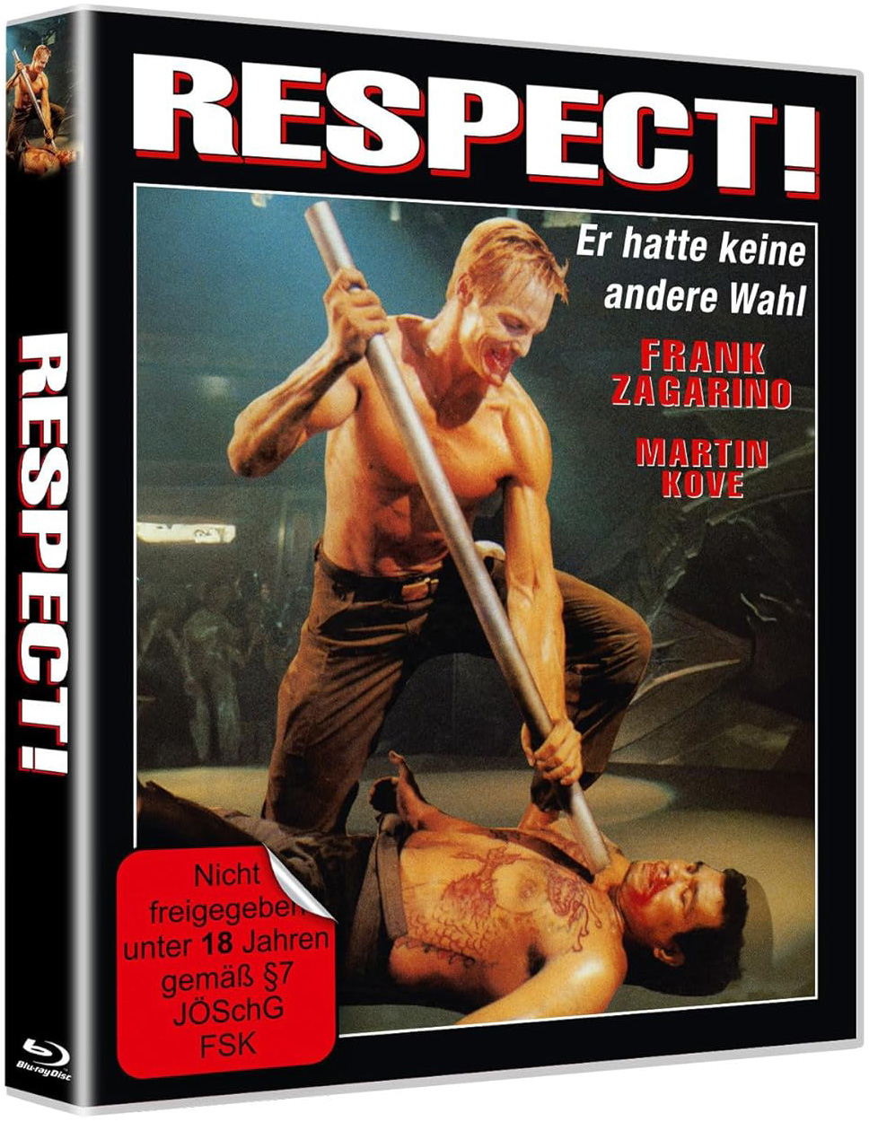 RESPECT! - OHNE GNADE (Blu-Ray) - Cover A