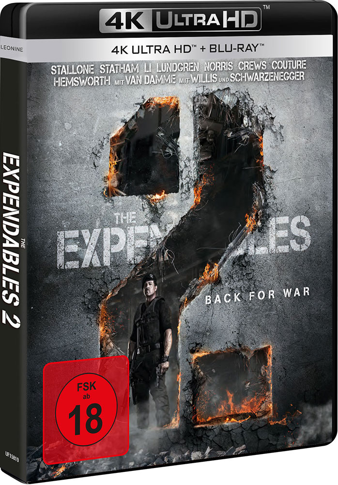 EXPENDABLES 2, THE (4K UHD+Blu-Ray)