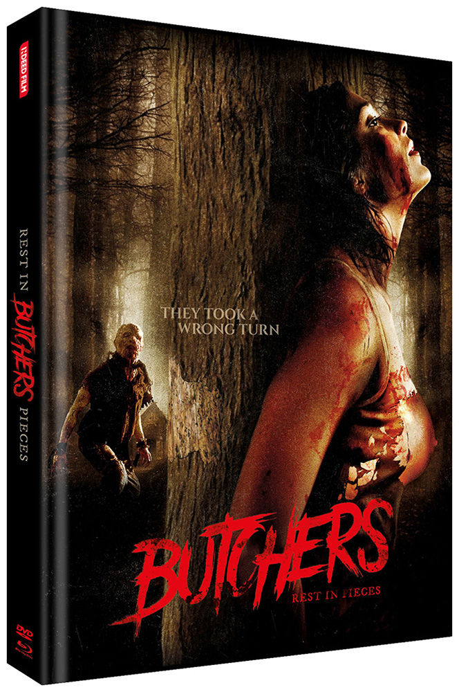 BUTCHERS - REST IN PIECES (Blu-Ray+DVD) - Cover B - Mediabook - Limited 444 Edition