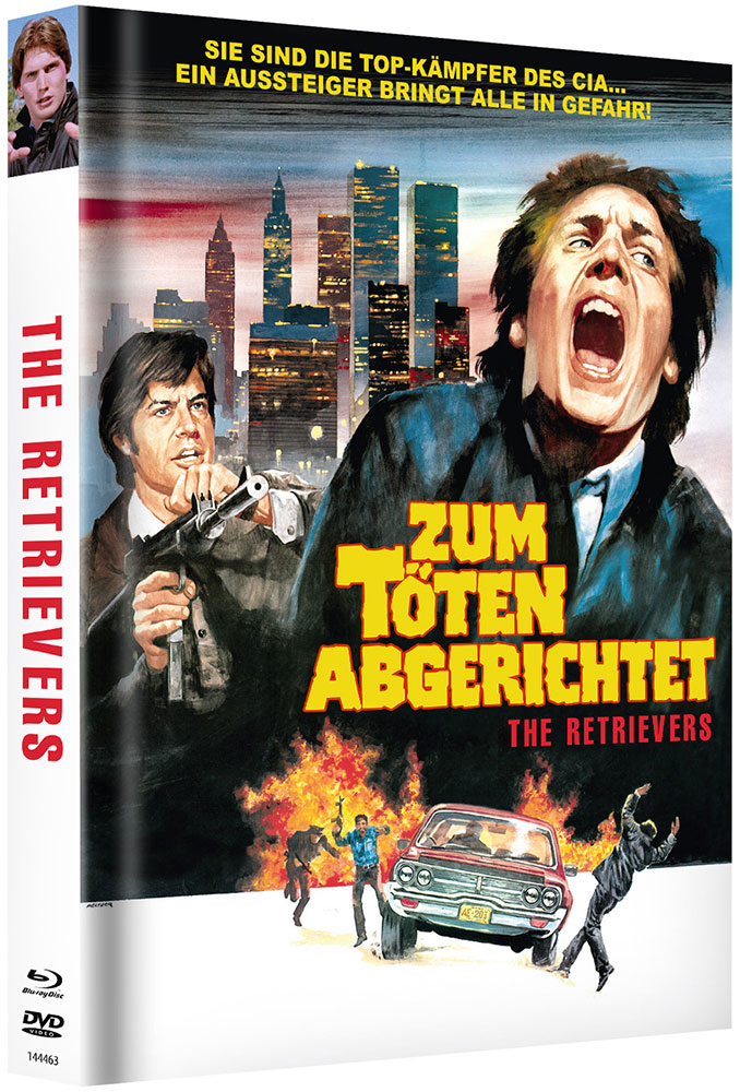 RETRIEVERS, THE - ZUM TÖTEN ABGERICHTET (Blu-Ray+DVD) - Cover B - Mediabook - Limited 333 Edition