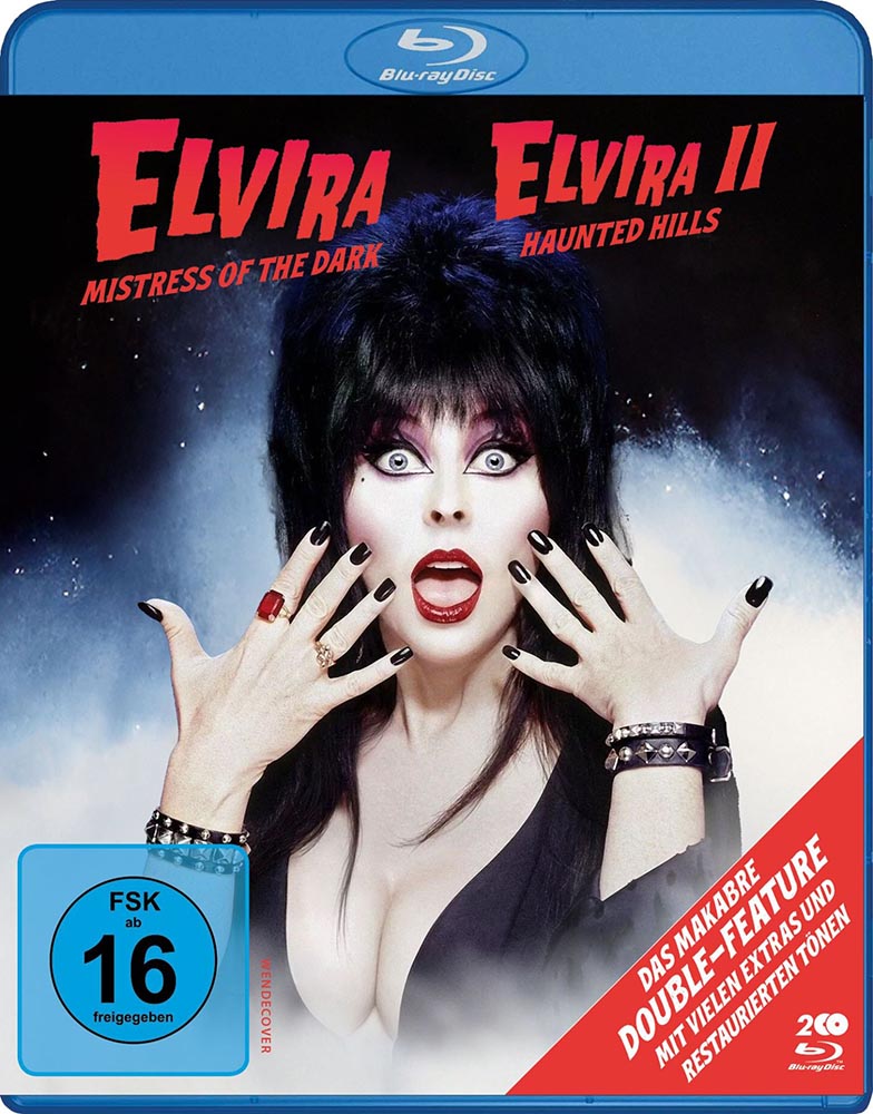 ELVIRA - MISTRESS OF THE DARK & ELVIRA II - HAUNTED HILLS (Blu-Ray) (2Discs)