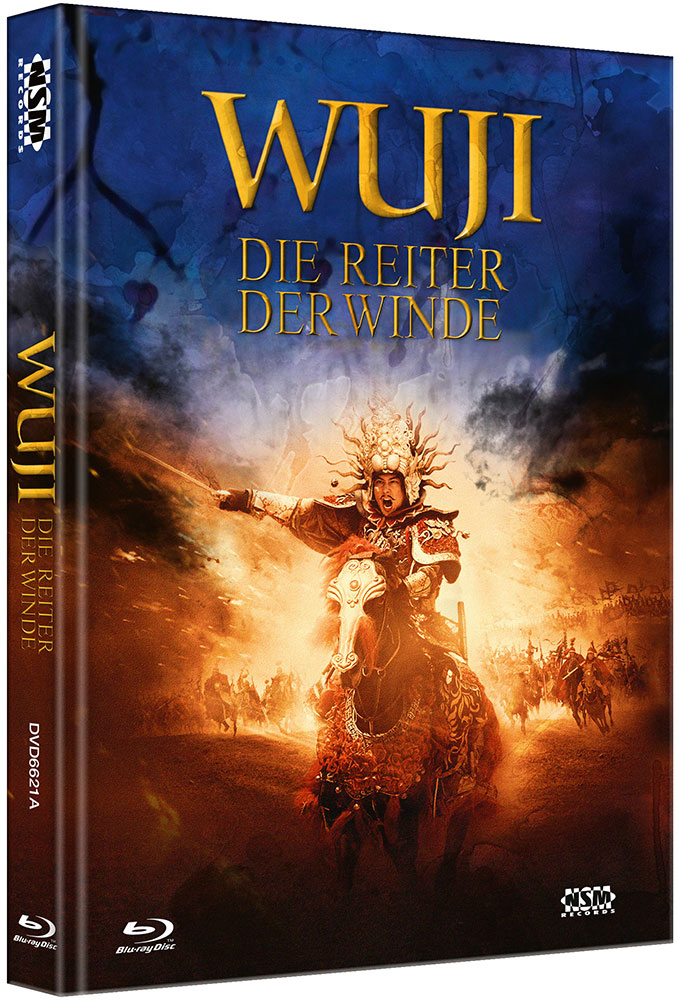 WU JI - DIE REITER DER WINDE (Blu-Ray+2DVD) - Cover A - Mediabook Limited 111 Edition + Langfassung