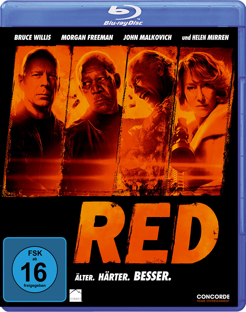 R.E.D. - ÄLTER. HÄRTER. BESSER. (Blu-Ray)