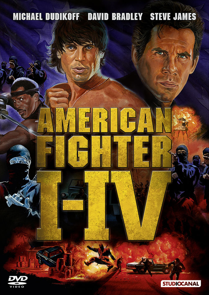AMERICAN FIGHTER 1-4 (4DVD) - Uncut