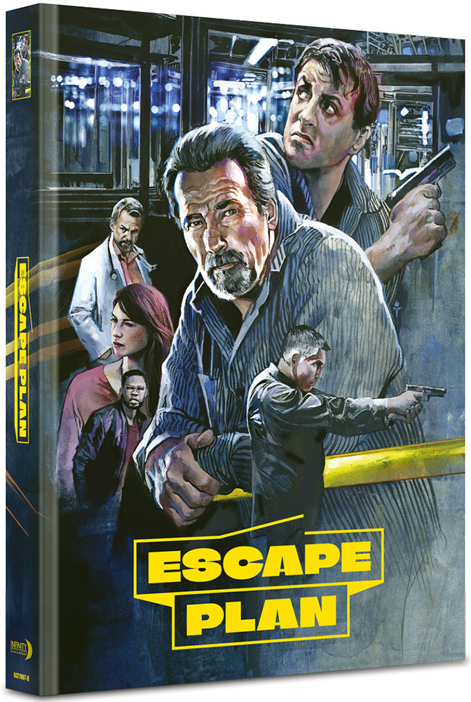ESCAPE PLAN (Blu-Ray+DVD) - Cover B - Mediabook - Limited 222 Edition