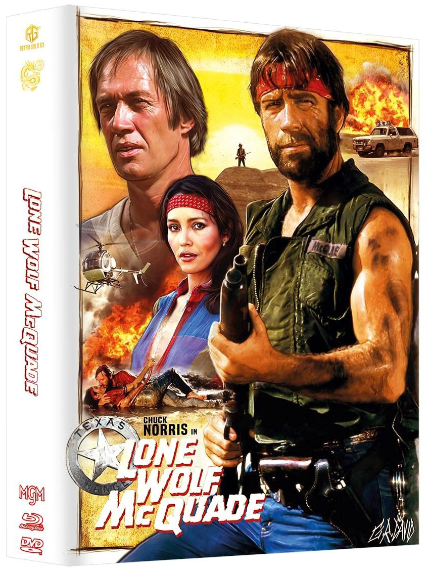 MCQUADE - DER WOLF (Blu-Ray+DVD) - Cover A - Mediabook - Limited 222 Edition