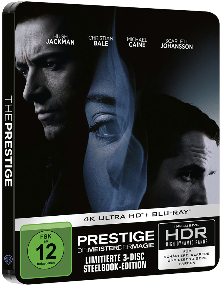 PRESTIGE: DIE MEISTER DER MAGIE (4K UHD+2Blu-Rays) - Limited SteelBook Edition
