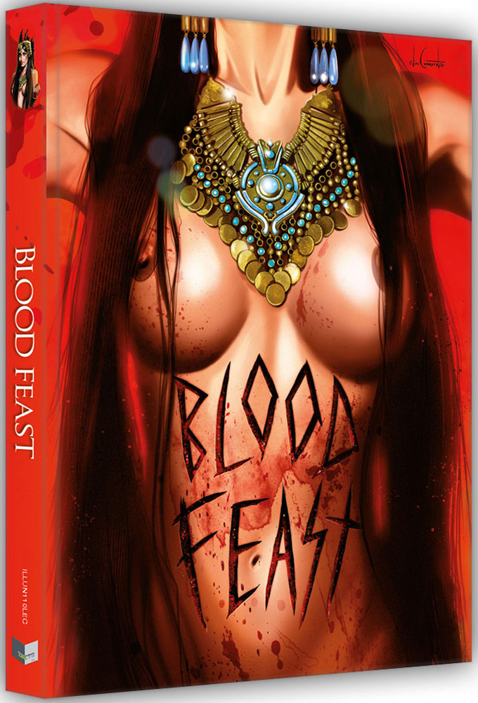 BLOOD FEAST - BLUTIGES FESTMAHL (Blu-Ray) - Cover C - Mediabook - Limited 333 Edition + Bonus Blu-Ray: BLOOD FEAST (1963)
