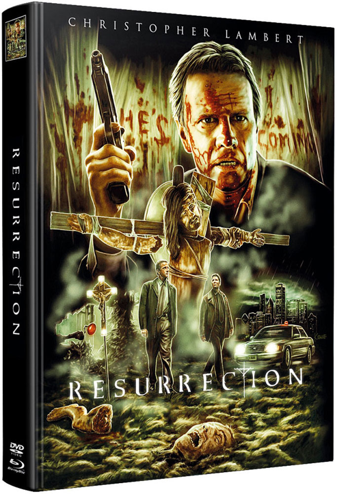 RESURRECTION - DIE AUFERSTEHUNG (Blu-Ray) (3Discs) - Mediabook (Wattiert) - Limited 222 Edition + 2 Bonusfilme