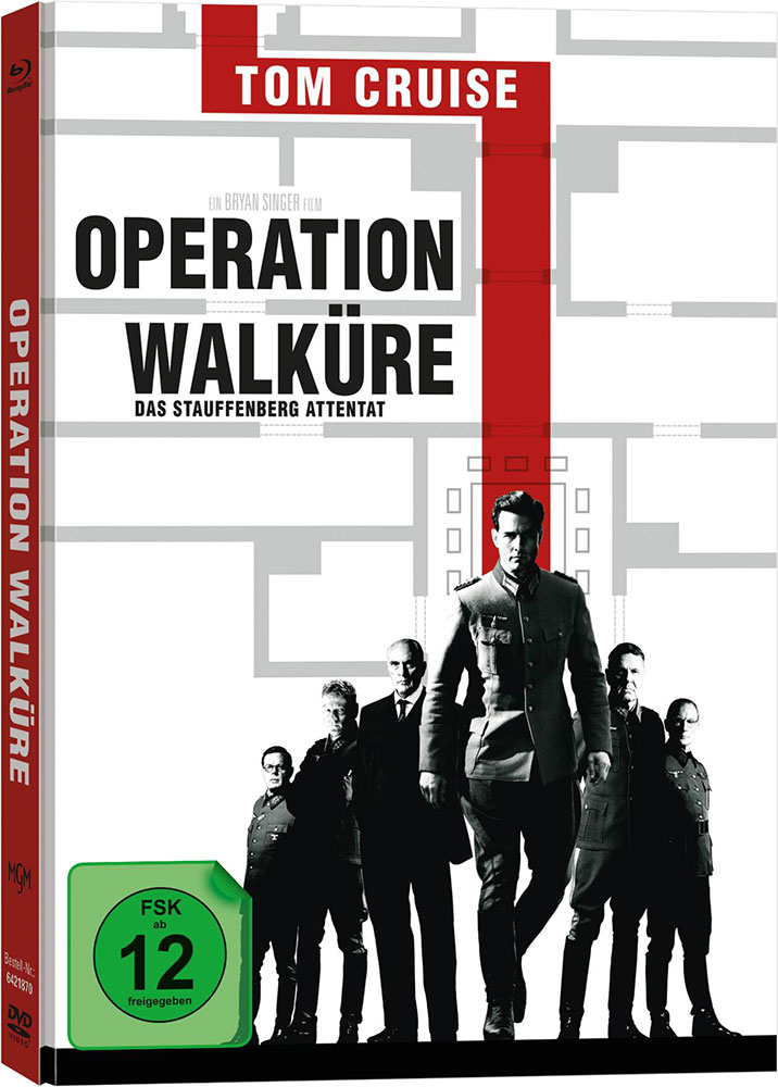 OPERATION WALKÜRE - DAS STAUFFENBERG ATTENTAT (2Blu-Ray+DVD) (3Discs) - Limited Mediabook Edition