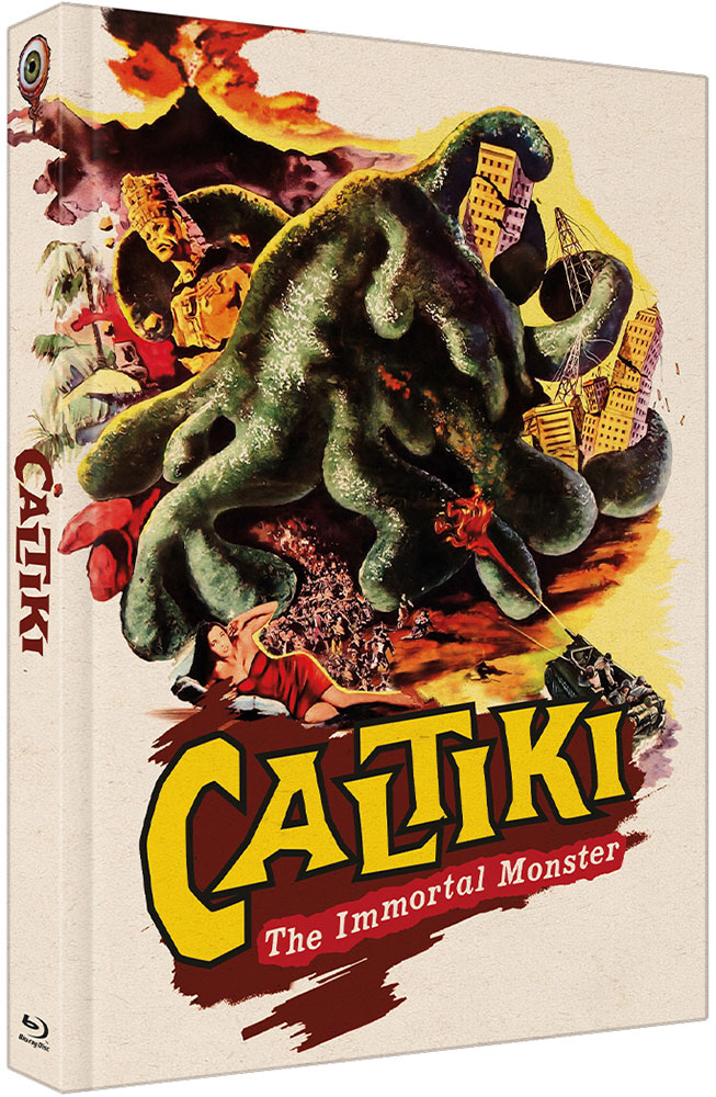 CALTIKI - RÄTSEL DES GRAUENS (Blu-Ray+DVD) - Cover B - Mediabook - Limited Edition