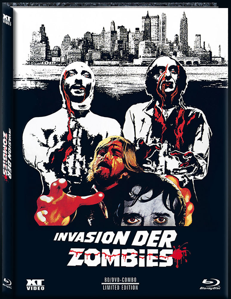 INVASION DER ZOMBIES (Blu-Ray+DVD) - Cover A - Mediabook - Uncut