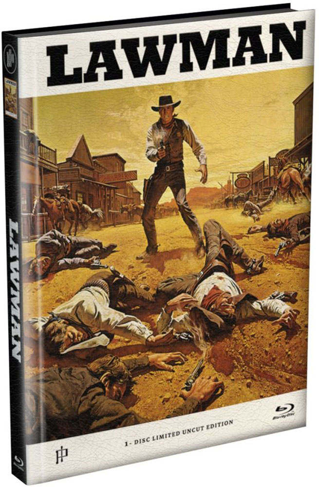 LAWMAN (Blu-Ray) - Mediabook (Wattiert) - Limited 149 Edition