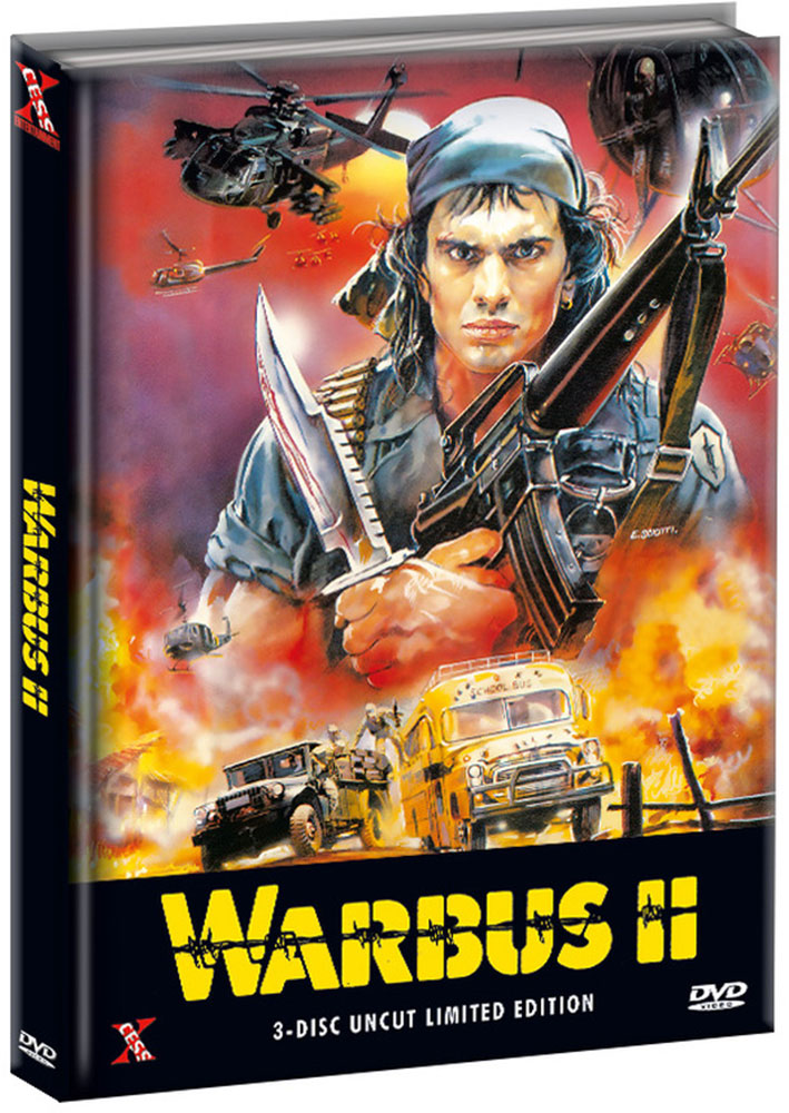 WARBUS 2 (3DVD) - Mediabook - Limited 222 Edition - inkl. 2 Bonusfilme