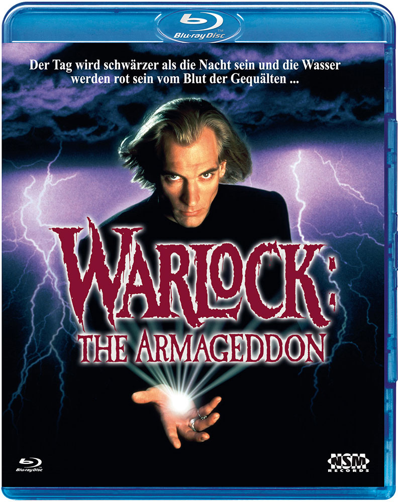 WARLOCK 2 - THE ARMAGEDDON (Blu-Ray) - Unrated Version - Uncut - Wendecover mit 2. Motiv