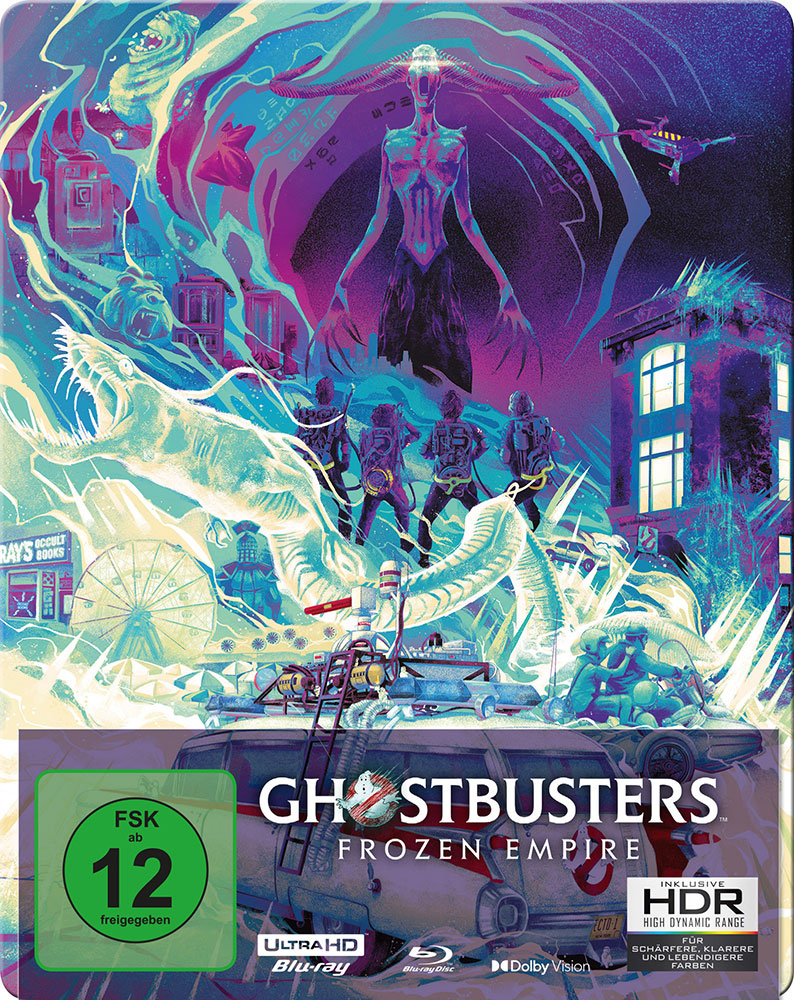 GHOSTBUSTERS: FROZEN EMPIRE (4K UHD+Blu-Ray) - Limited Steelbook Edition