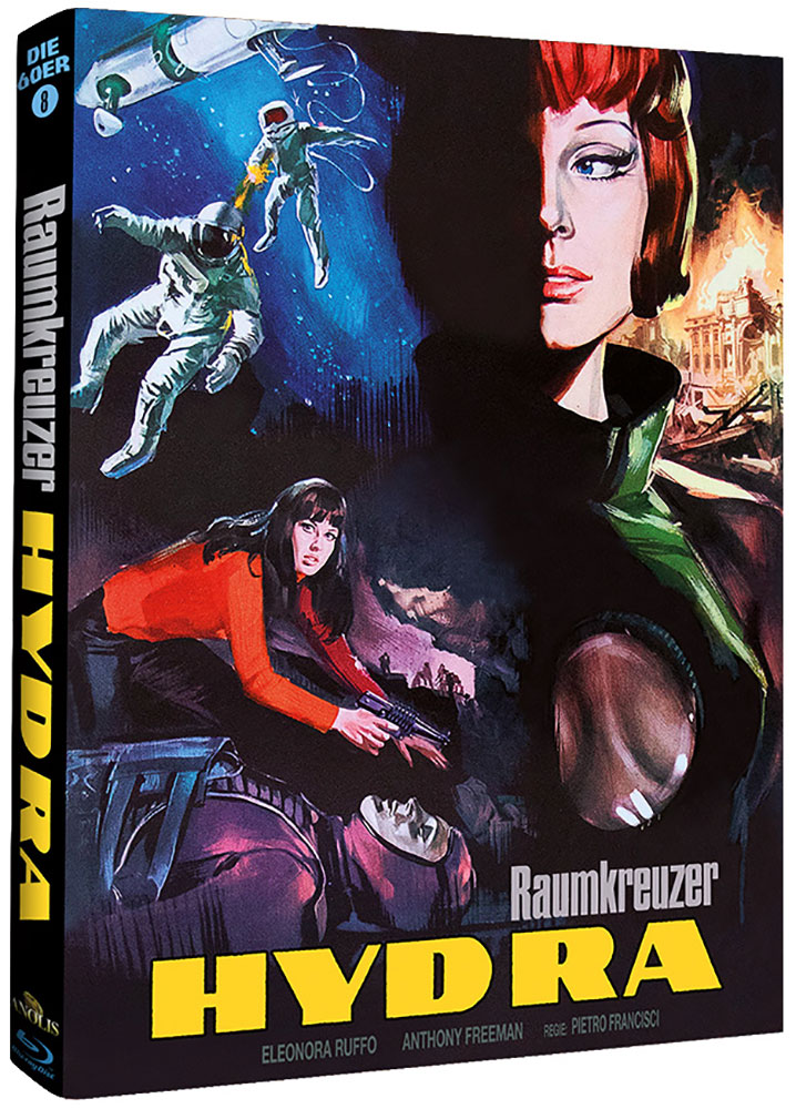 RAUMKREUZER HYDRA - DUELL IM ALL (Blu-Ray) (2Discs) - Cover D - Mediabook - Limited Edition