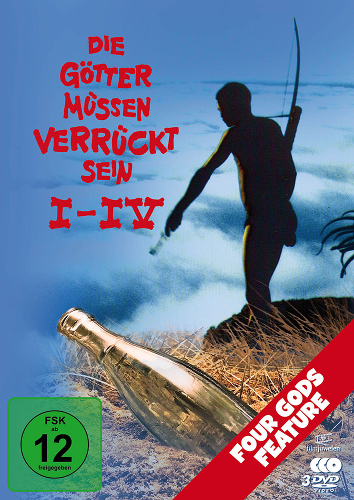 GÖTTER MÜSSEN VERRÜCKT SEIN, DIE - Teil 1-4 (4DVD)