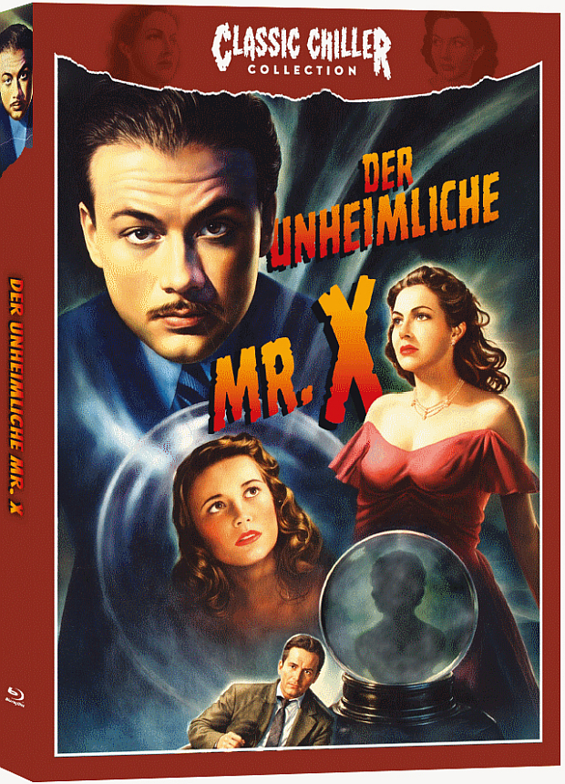UNHEIMLICHE MR. X, DER (s/w) (Blu-Ray) - Classic Chiller Collection #28 - Amaray im Schuber
