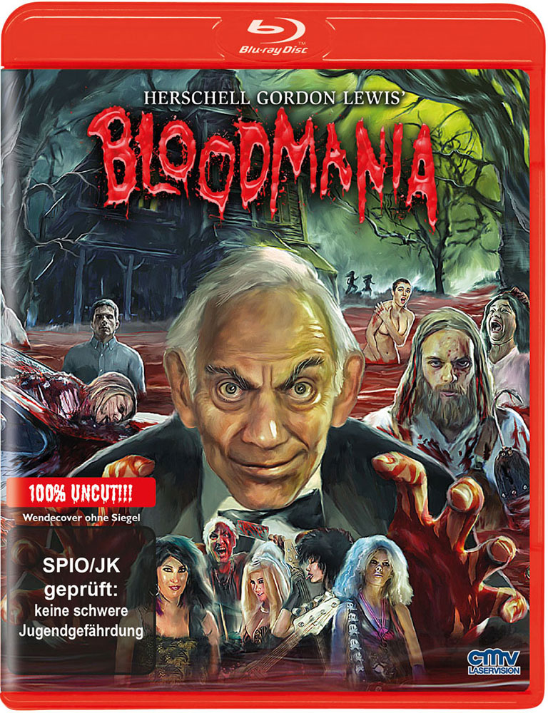 HERSCHELL GORDON LEWIS' BLOODMANIA (Blu-Ray) - Uncut