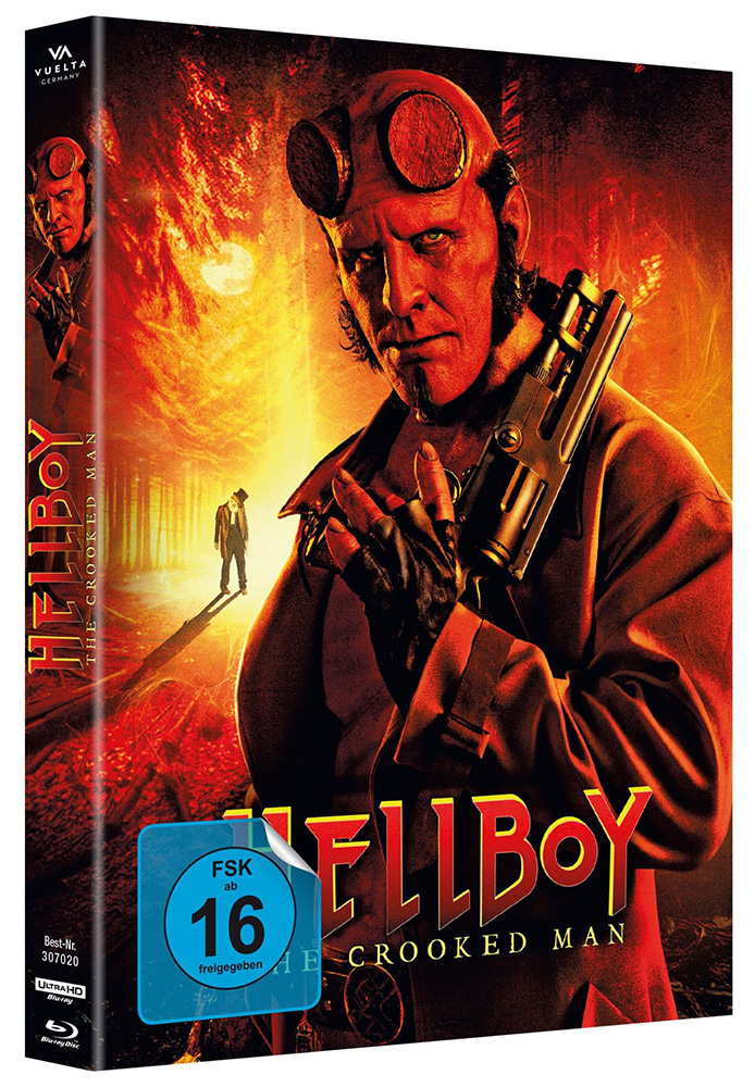 HELLBOY: THE CROOKED MAN (4K UHD+Blu-Ray) - Cover A - Mediabook - Limited 666 Edition