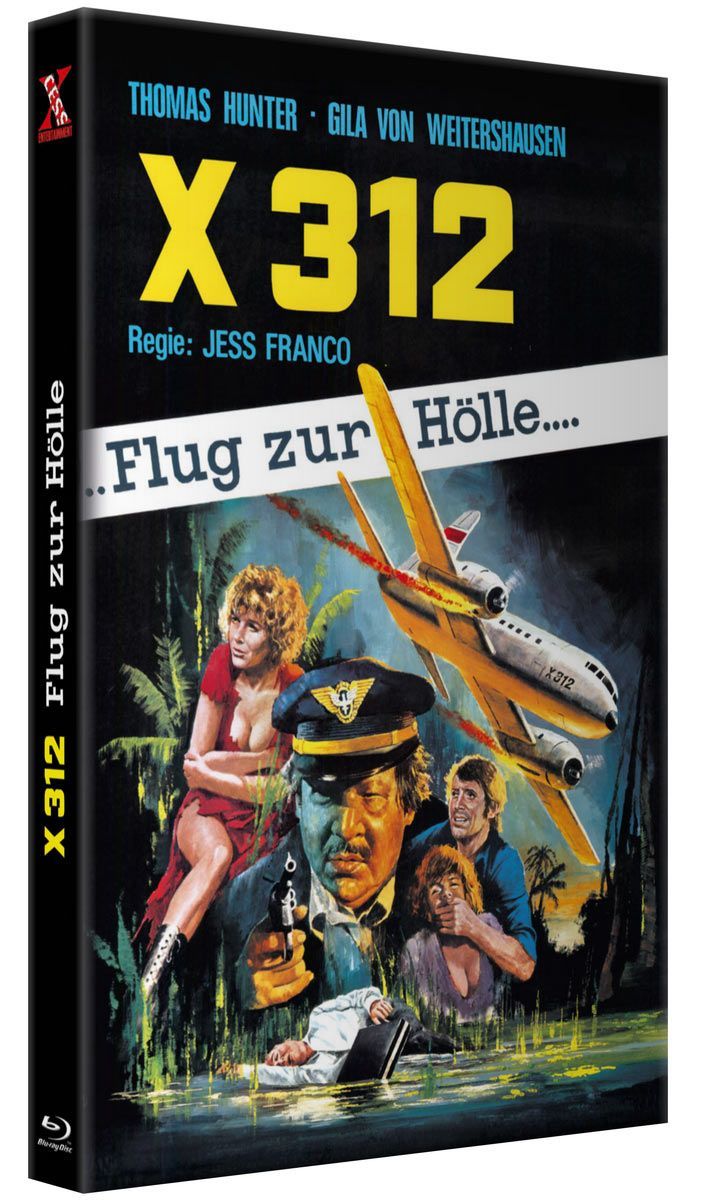 X 312 - FLUG ZUR HÖLLE (Blu-Ray+DVD) - große Hartbox - Limited 55 Edition