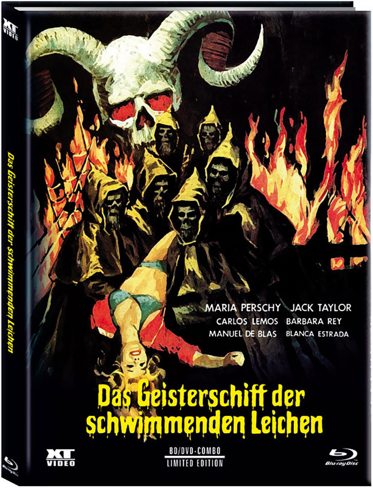 GEISTERSCHIFF DER SCHWIMMENDEN LEICHEN, DAS (BD+DVD) - Cover B - Mediabook - Limited 666 Edition