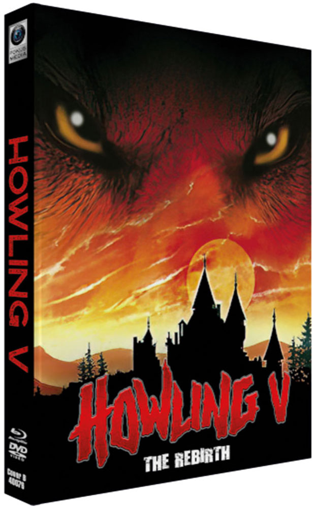 HOWLING 5 - THE REBIRTH (Blu-Ray+DVD) - Cover B - Mediabook - Limited 222 Edition - Uncut