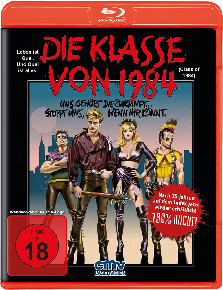 KLASSE VON 1984, DIE (Blu-Ray) (FSK Neuauflage) - Uncut