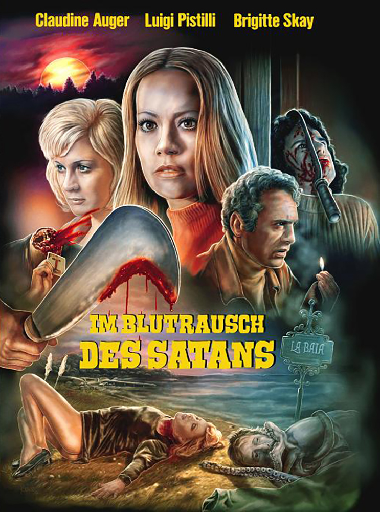 IM BLUTRAUSCH DES SATANS / DELIRIO DI SANGUE (Blu-Ray) (2Discs) - Cover Q - Mediabook - Limited 100 Edition