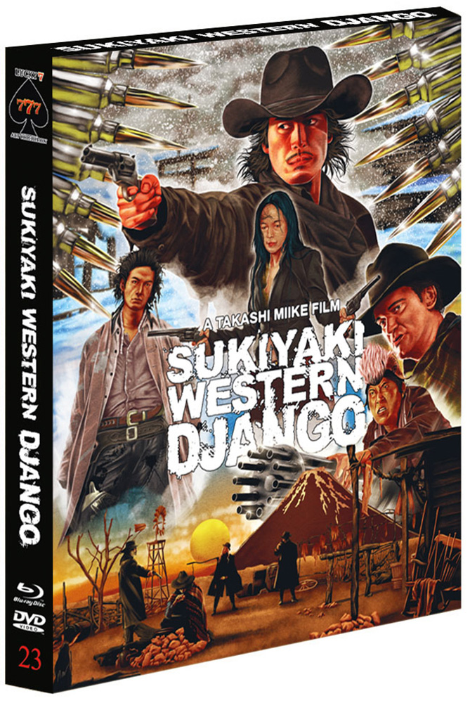 SUKIYAKI WESTERN DJANGO (Blu-Ray+DVD) (3Discs) - Extended Directors Cut - Limited 777 Edition - Uncut - Art Collection