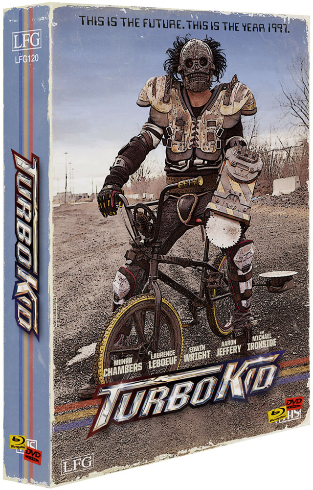TURBO KID (Blu-Ray+2DVD+2CD) (5Discs) - Cover B - VHS Edition - Limited 500 Edition - Uncut