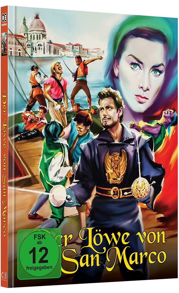 LÖWE VON SAN MARCO, DER (Blu-Ray+DVD) - Cover B - Mediabook - Limited Edition