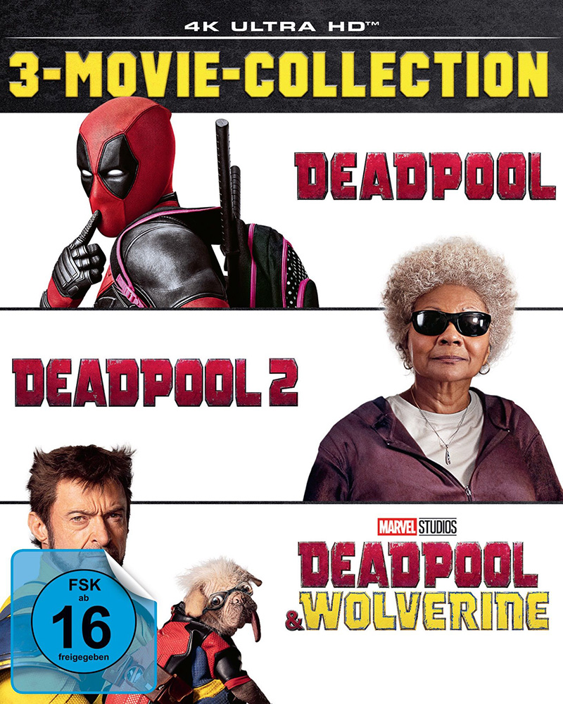 DEADPOOL - 3-Movie Collection (4K UHD) (3Discs)