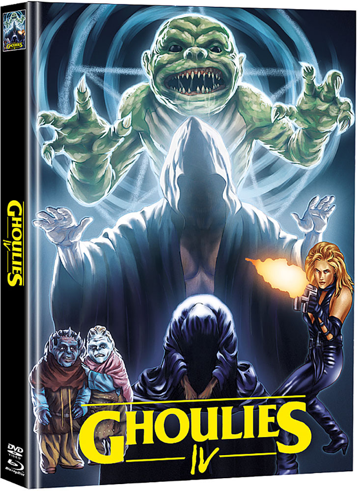 GHOULIES 4 (Blu-Ray+DVD) - Cover C - Mediabook - Limited 222 Edition