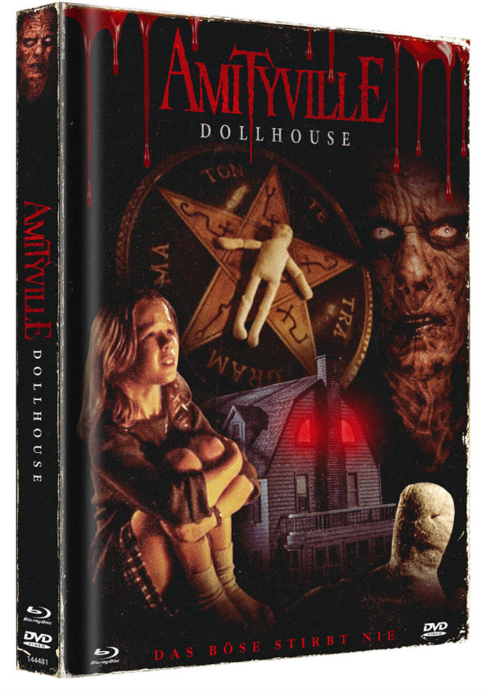 AMITYVILLE - DAS BÖSE STIRBT NIE (Blu-Ray+DVD) - Cover C - Mediabook - Limited 222 Edition