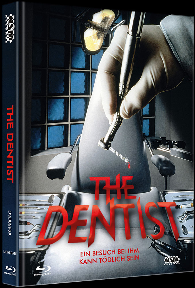 DENTIST, THE (Blu-Ray+DVD) - Cover A - Mediabook - Limited 999 Edition - Uncut DENTIST, THE (Blu-Ray+DVD) - Cover A - Mediabook - Limited 999 Edition - Uncut