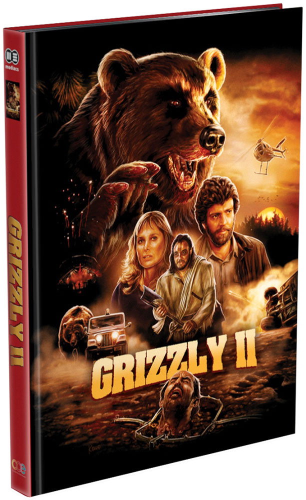 GRIZZLY II: REVENGE (Blu-Ray+DVD) - Cover B - Mediabook - Limited 999 Edition