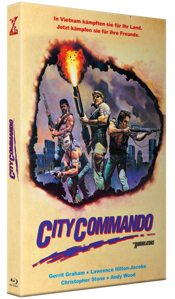 CITY COMMANDO (THE ANNIHILATORS) (Blu-Ray) - große Hartbox - Limited 55 Edition