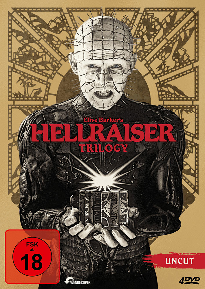 HELLRAISER 1-3 TRILOGY (4Discs) - Uncut