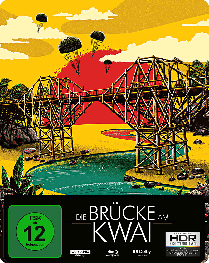 BRÜCKE AM KWAI, DIE  (4K Ultra HD+Blu-Ray) - Limited SteelBook Edition - Remastered