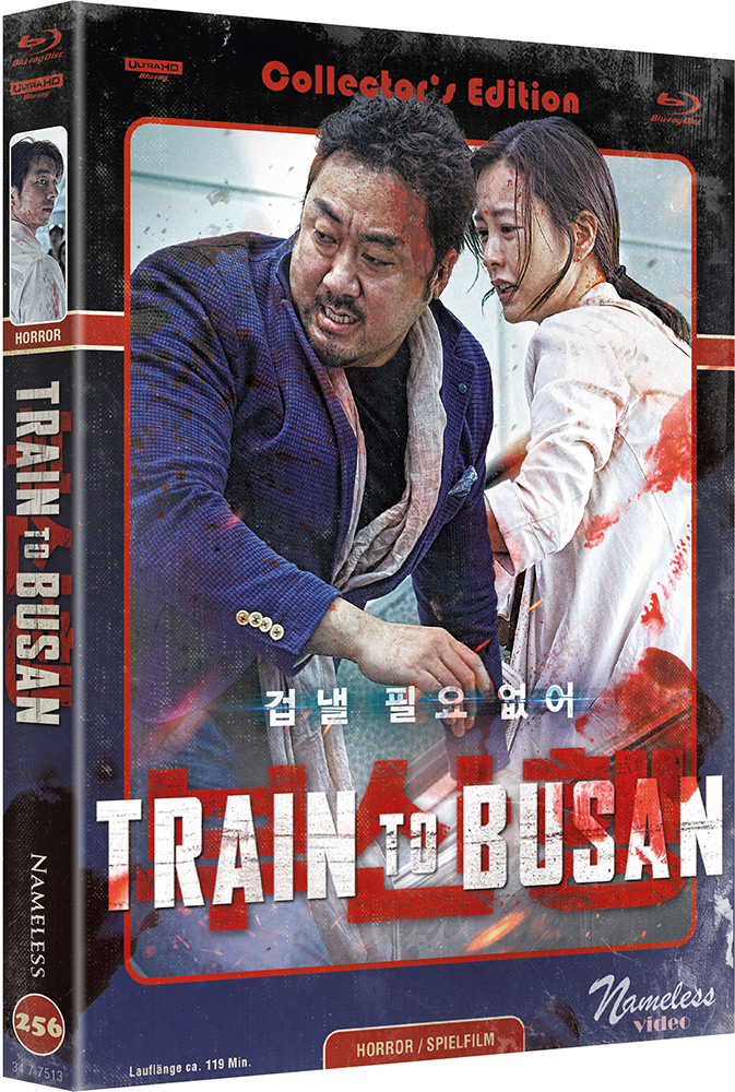 TRAIN TO BUSAN (4K UHD+2Blu-Rays) - Cover C - Mediabook - Limited 333 Edition
