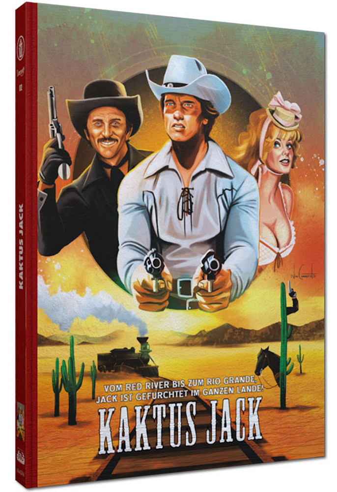 KAKTUS JACK (Blu-Ray+DVD) - Cover B - Mediabook - Limited 222 Edition