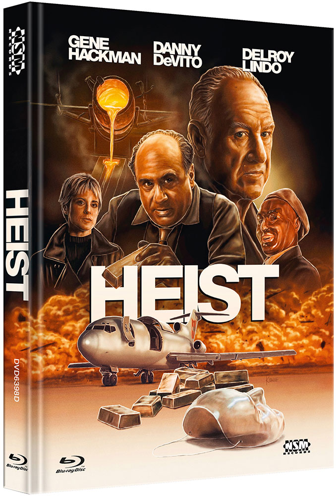 HEIST - DER LETZTE COUP (Blu-Ray+DVD) - Cover D - Mediabook - Limited 222 Edition