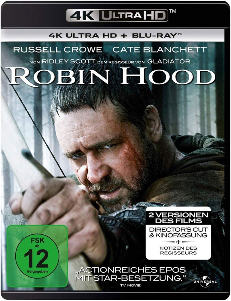 ROBIN HOOD (2010) (4K UHD+Blu-Ray)