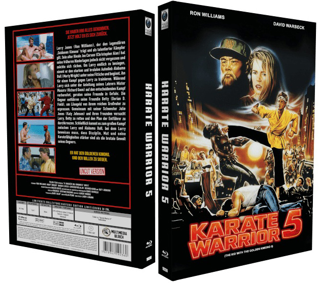 KARATE WARRIOR 5 (Blu-Ray) - große Hartbox - Limited 33 Edition